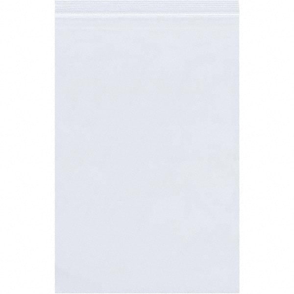 Value Collection - Pack of (500), 8 x 18" 8 mil Reclosable Poly Bags - Industrial Tool & Supply