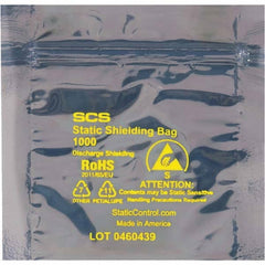 Value Collection - Pack of (100), 8 x 8" 3 mil Anti-Static Poly Bags - Industrial Tool & Supply