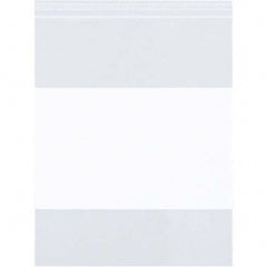 Value Collection - Pack of (1000), 3 x 6" 4 mil Reclosable Poly Bags - Industrial Tool & Supply