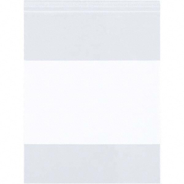 Value Collection - Pack of (1000), 5 x 5" 4 mil Reclosable Poly Bags - Industrial Tool & Supply