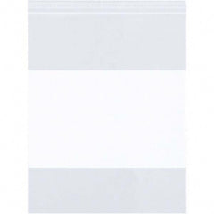 Value Collection - Pack of (1000), 5 x 5" 4 mil Reclosable Poly Bags - Industrial Tool & Supply