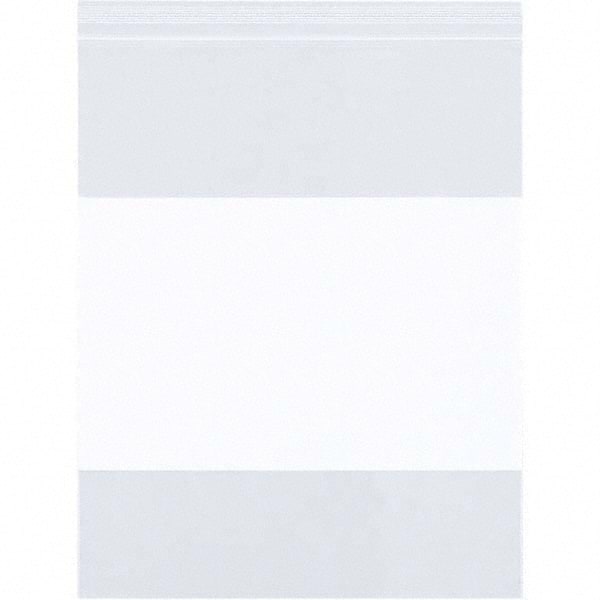 Value Collection - Pack of (1000), 8 x 12" 4 mil Reclosable Poly Bags - Industrial Tool & Supply
