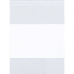Value Collection - Pack of (1000), 8 x 12" 4 mil Reclosable Poly Bags - Industrial Tool & Supply