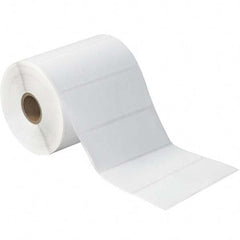 Value Collection - Pack of 12 Rolls, 960 Labels per Roll, 4" x 1-1/2" White Paper Thermal Labels - Industrial Tool & Supply