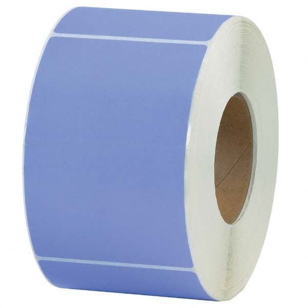 Value Collection - Pack of 4 Rolls, 1,000 Labels per Roll, 4" x 6" Purple Topcoated Facestock Thermal Labels - Industrial Tool & Supply