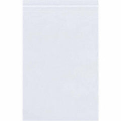 Value Collection - Pack of (500), 8 x 24" 4 mil Reclosable Poly Bags - Industrial Tool & Supply