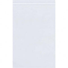 Value Collection - Pack of (1000), 4 x 12" 6 mil Reclosable Poly Bags - Industrial Tool & Supply