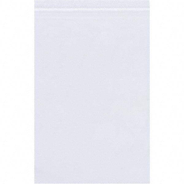 Value Collection - Pack of (1000), 2-1/2 x 12" 4 mil Reclosable Poly Bags - Industrial Tool & Supply