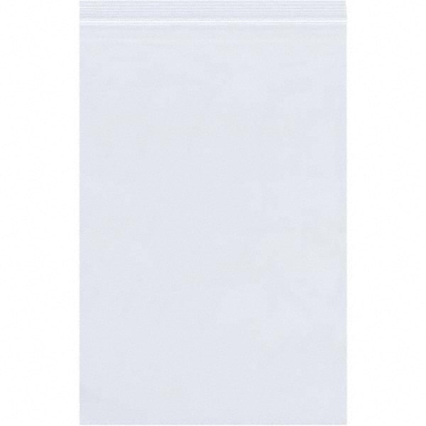 Value Collection - Pack of (500), 10 x 18" 6 mil Reclosable Poly Bags - Industrial Tool & Supply