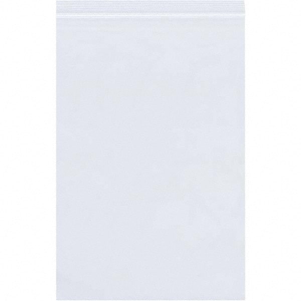 Value Collection - Pack of (500), 8 x 24" 2 mil Reclosable Poly Bags - Industrial Tool & Supply