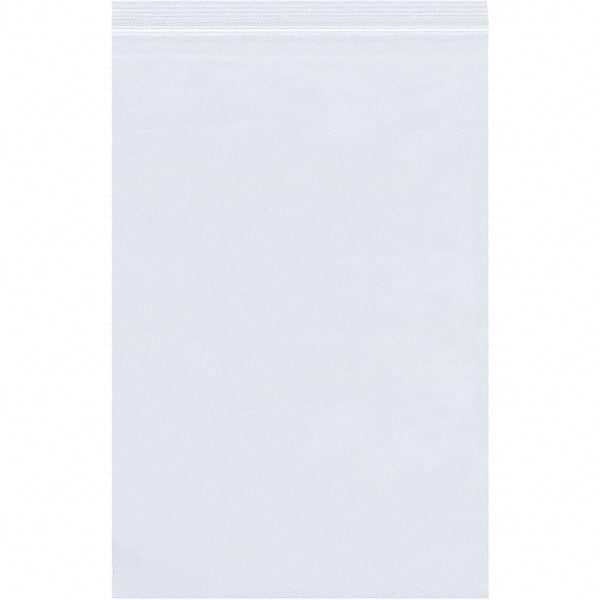 Value Collection - Pack of (1000), 8 x 5" 4 mil Reclosable Poly Bags - Industrial Tool & Supply