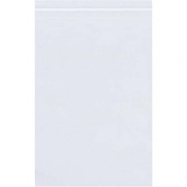 Value Collection - Pack of (1000), 6 x 14" 4 mil Reclosable Poly Bags - Industrial Tool & Supply