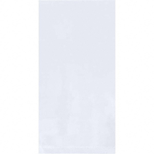Value Collection - Pack of (1000), 6 x 28" 1-1/2 mil Flat Poly Bags - Industrial Tool & Supply