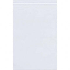 Value Collection - Pack of (1000), 8 x 14" 2 mil Reclosable Poly Bags - Industrial Tool & Supply