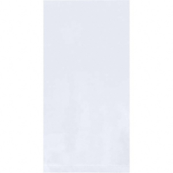 Value Collection - Pack of (1000), 12 x 48" 1 mil Flat Poly Bags - Industrial Tool & Supply