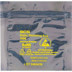 Value Collection - Pack of (100), 18 x 18" 3 mil Anti-Static Poly Bags - Industrial Tool & Supply