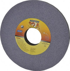 Norton - 12" Diam x 3" Hole x 1-1/4" Thick, I Hardness, 46 Grit Surface Grinding Wheel - Aluminum Oxide, Type 1, Coarse Grade, 2,070 Max RPM, Vitrified Bond, No Recess - Industrial Tool & Supply