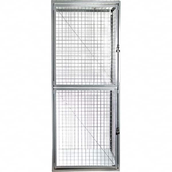Folding Guard - Locker Accessories Type: Back Panel For Use With: Stor-More Framed Welded Wire Bulk Storage Lockers - Industrial Tool & Supply