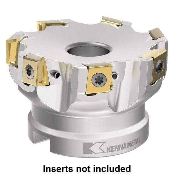Kennametal - Indexable Square-Shoulder Face Mills Cutting Diameter (Inch): 6 Cutting Diameter (Decimal Inch): 6.0000 - Industrial Tool & Supply