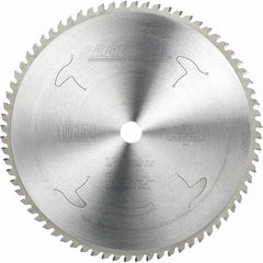 Amana Tool - 12" Diam, 1" Arbor Hole Diam, 72 Tooth Wet & Dry Cut Saw Blade - Carbide-Tipped, Clean Action, Standard Round Arbor - Industrial Tool & Supply