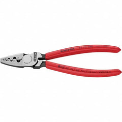 Knipex - Crimpers Type: Crimping Pliers Style: Crimping Pliers for End Sleeves (Ferrules) - Industrial Tool & Supply