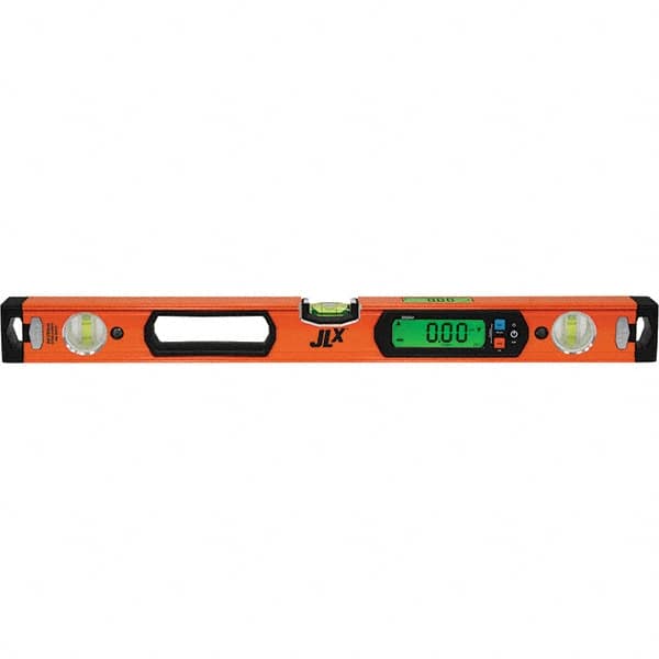 Johnson Level & Tool - Box Beam, I-Beam & Torpedo Levels Level Type: Digital Number of Vials: 3 - Industrial Tool & Supply