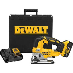 DeWALT - Cordless Jigsaws Voltage: 20 Strokes per Minute: 3200 - Industrial Tool & Supply