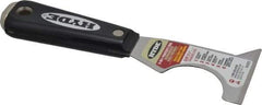 Hyde Tools - 2-1/2" Wide Stainless Steel Taping Knife - Stiff, Nylon Handle, 7.3" OAL - Industrial Tool & Supply