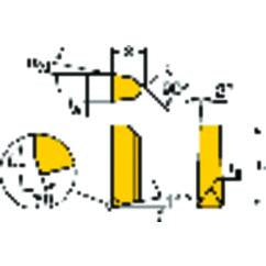 CSG-4125-A Grade 670 T-Max® Insert for Profiling - Industrial Tool & Supply