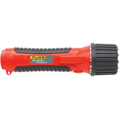 Fluke - LED Bulb, 120 Lumens, Industrial/Tactical Flashlight - Plastic Body, AA Batteries - Industrial Tool & Supply