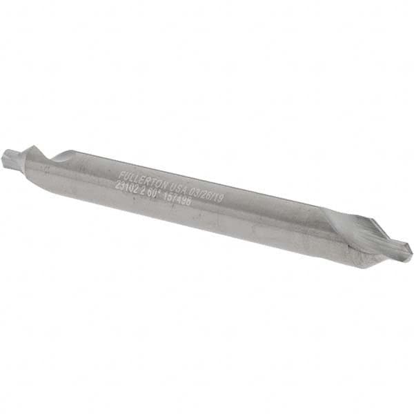 Made in USA - #2 Combo Drill & Countersink - Industrial Tool & Supply