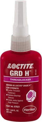 Loctite - 50 mL, Brown, Low Strength Liquid Threadlocker - Industrial Tool & Supply