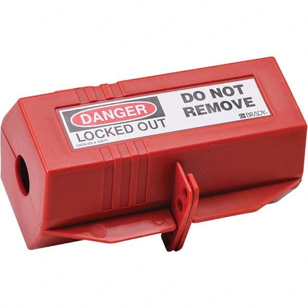 Brady - Plug-Encasing Plug Lockout - Industrial Tool & Supply