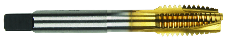 1-3/4-5 Dia. - GH7 - 6 FL - Premium HSS - TiN - Plug Oversize +.0035 Shear Tap - Industrial Tool & Supply
