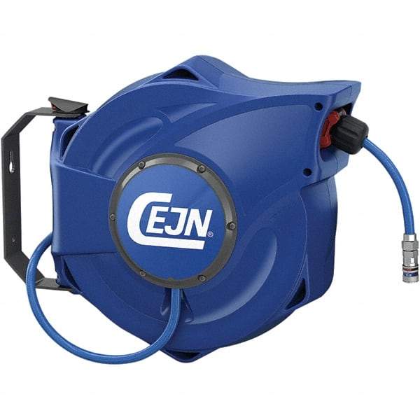 CEJN - 16' Spring Retractable Safety Hose Reel - 174 psi, Hose Included - Industrial Tool & Supply