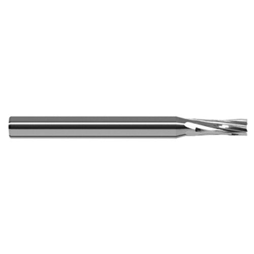 End Mills for Composites - 0.0469″ (3/64″) Cutter Diameter × 0.1410″ Length of Cut Carbide Square Chipbreaker Cutter, 4 Flutes