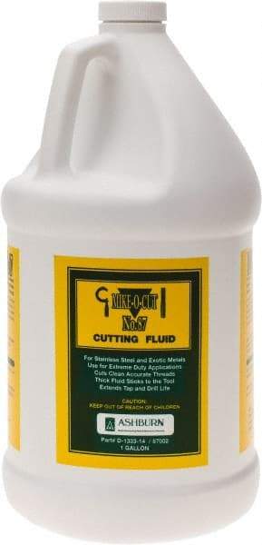 Made in USA - 1 Gal Bottle Cutting & Tapping Fluid - Liquid - Industrial Tool & Supply