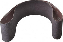 Norton - 4" Wide x 54" OAL, 36 Grit, Aluminum Oxide Abrasive Belt - Aluminum Oxide, Very Coarse, Coated, X Weighted Cloth Backing, Series R228 - Industrial Tool & Supply