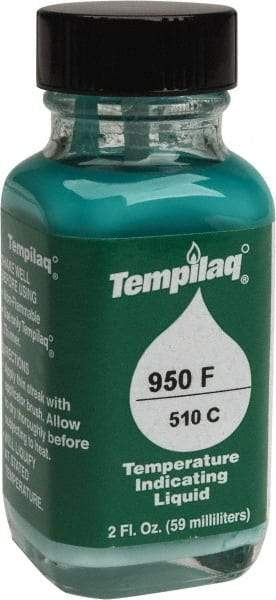 Tempil - 950°F Temp Indicating Liquid - 2 Ounce Container, 510°C - Industrial Tool & Supply