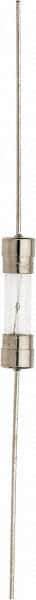 Ferraz Shawmut - 250 VAC, 4 Amp, Time Delay Miniature Glass Fuse - Surface Mount Mount, 20mm OAL, 5mm Diam - Industrial Tool & Supply