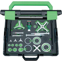 KUKKO - 38 Piece, 3/8 to 3-7/8" Spread, Blind Hole Puller Set - 2 Bolts, 14 Jaws, 6-3/16" Reach - Industrial Tool & Supply