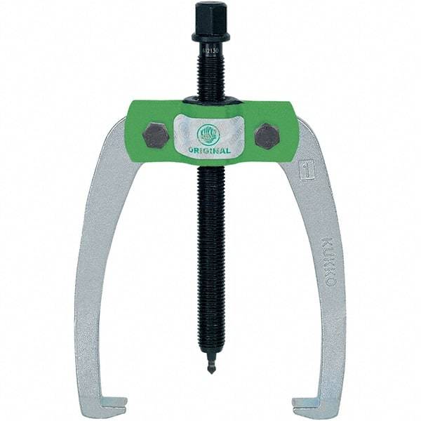 KUKKO - 2 Jaw, 1/2" to 3-7/8" Spread, 3 Ton Capacity, Jaw Puller - 3-7/8" Reach, For Bearings, Gears, Discs - Industrial Tool & Supply