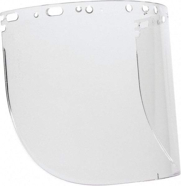 Sperian - Clear Propionate Face Shield - 15" High x 8-1/2" Wide x 0.7" Thick - Industrial Tool & Supply