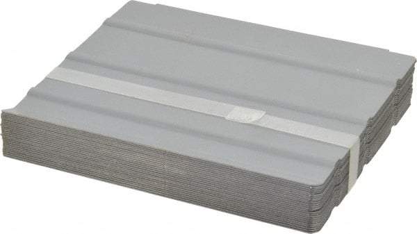 Vidmar - Tool Box Steel Drawer Divider - 5-1/8" Wide x 5-1/2" Deep x 4-1/2" High, Gray, For Vidmar Cabinets - Industrial Tool & Supply