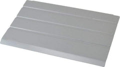 Vidmar - Tool Box Steel Drawer Divider - 7-1/2" Wide x 7-7/8" Deep x 5-1/4" High, Gray, For Vidmar Cabinets - Industrial Tool & Supply
