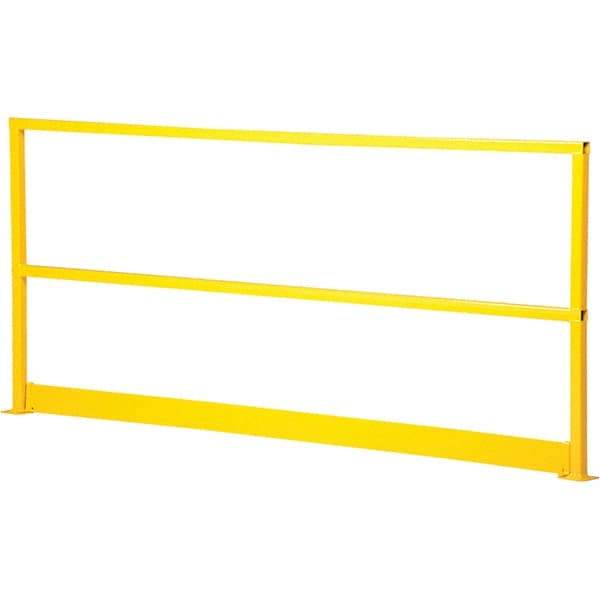 Vestil - 84" Long x 41-5/8" High, Steel Square Handrails - Industrial Tool & Supply