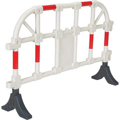 Vestil - Folding Gates & Barricades Type: Hand Railing Sections Height (Inch): 40 - Industrial Tool & Supply