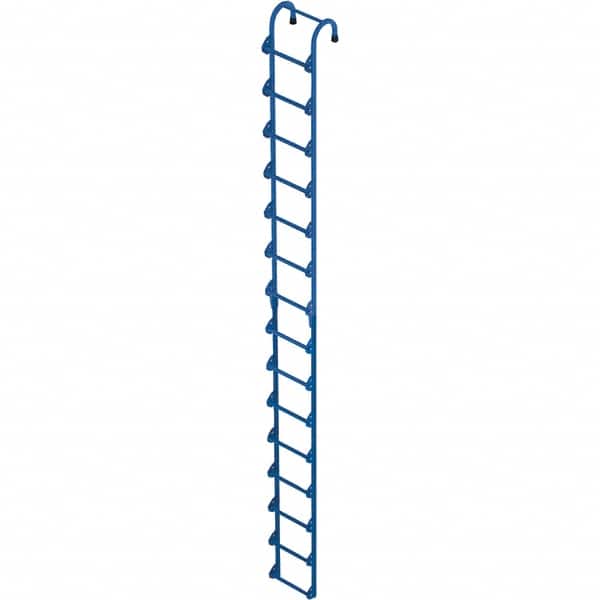 Vestil - 180" High 300 Lb Capacity 15 Step Ladder - Industrial Tool & Supply