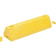 Vestil - 21-1/4" Long x 5" High, Guard Curb - Industrial Tool & Supply