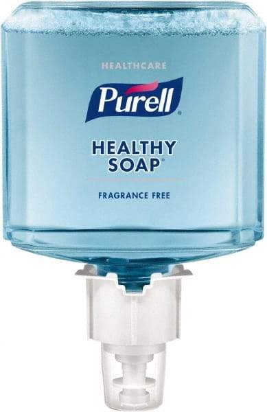 PURELL - 1,200 mL Bottle Foam Soap - Clear, Fragrance Free Scent - Industrial Tool & Supply